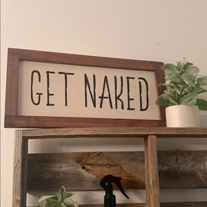 Bathroom sign for sale!
